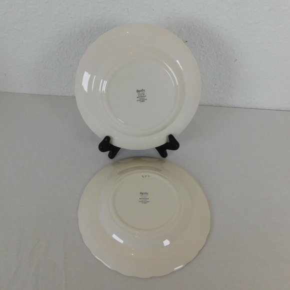 Lot of 2 Spode Buttercup New Black Backstamp Bread Butter Plate 6.5 in England - Picture 2 of 9